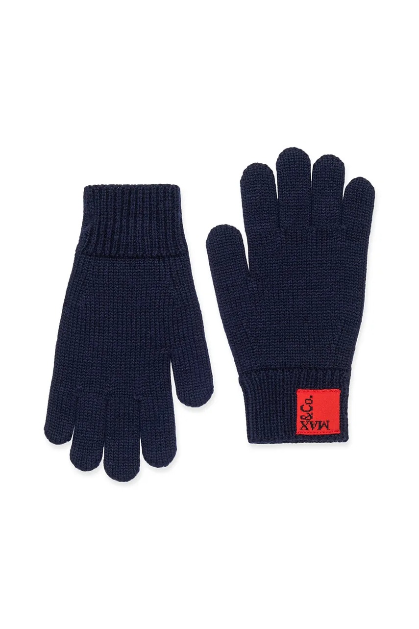 Levně Dětské rukavice s přídavkem vlny MAX&Co. MAXN2F GLOVE tmavomodrá barva, MX0243