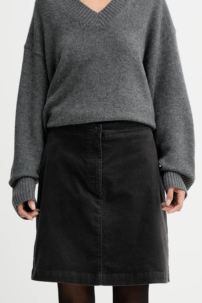 Marc O'Polo fustă culoarea gri, mini, drept, 511096820113