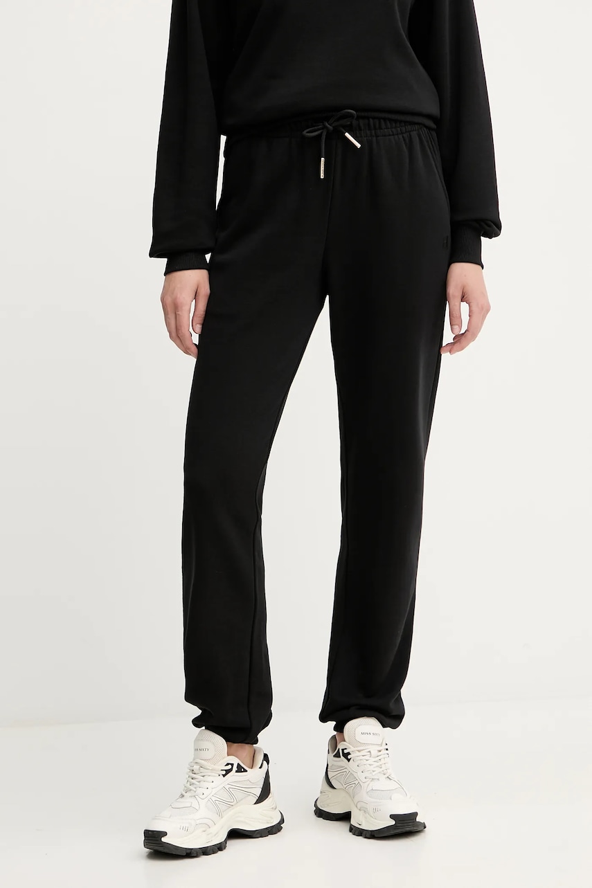 Silvian Heach pantaloni de trening BENKAID culoarea negru, uni, GPA25116PA