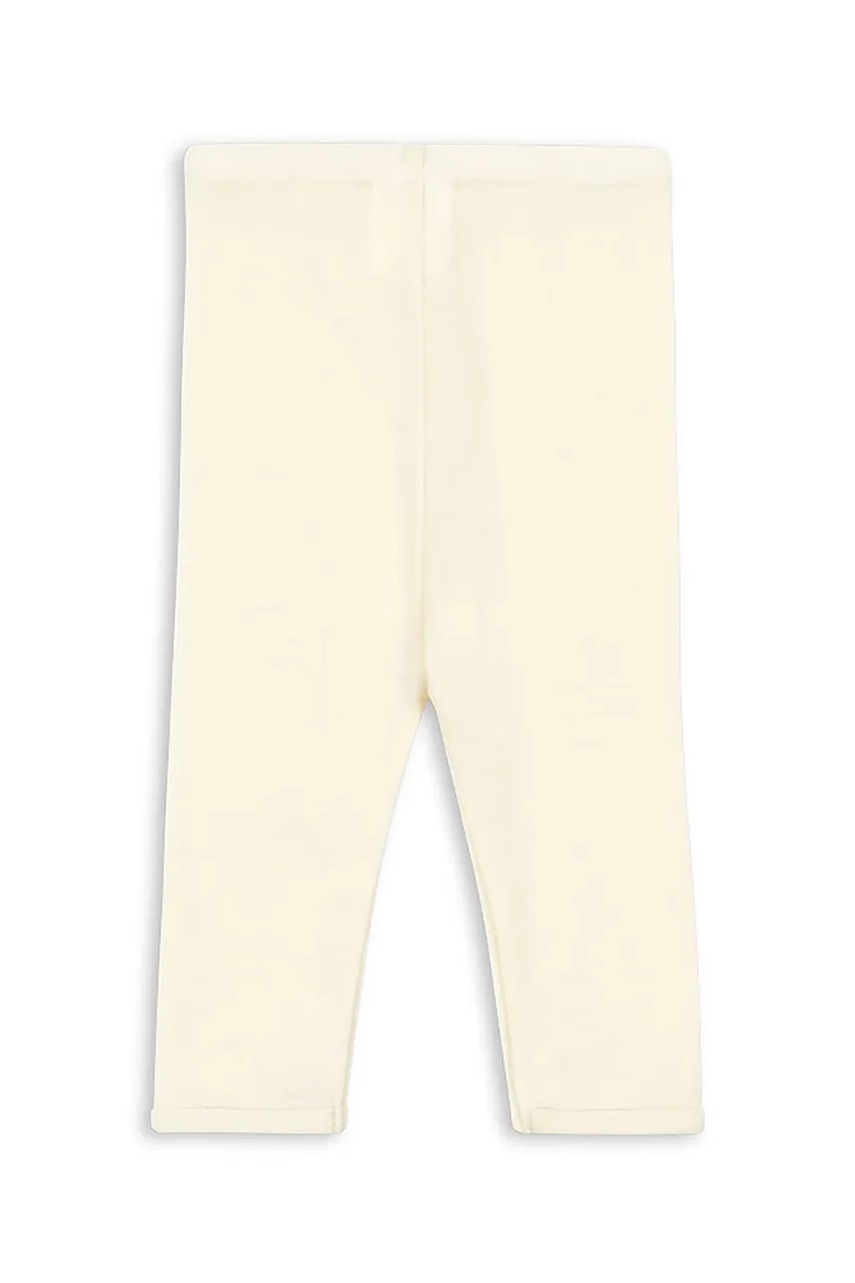 Вовняні штани для немовлят Fanga Fontana ERBA WOOL PANTS колір бежевий однотонні FA100028