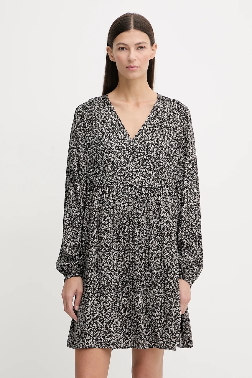 Marc O'Polo rochie culoarea gri, mini, evazați, 510120821329