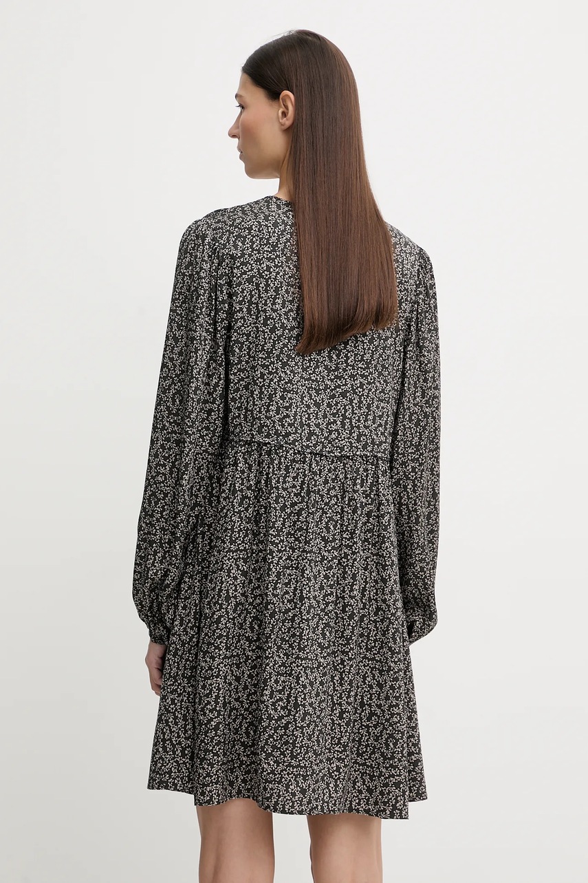 Сукня Marc O'Polo колір сірий mini розкльошена 510120821329