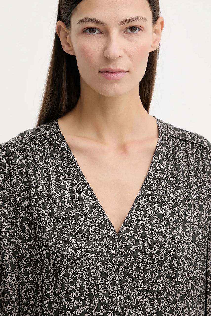 Сукня Marc O'Polo колір сірий mini розкльошена 510120821329