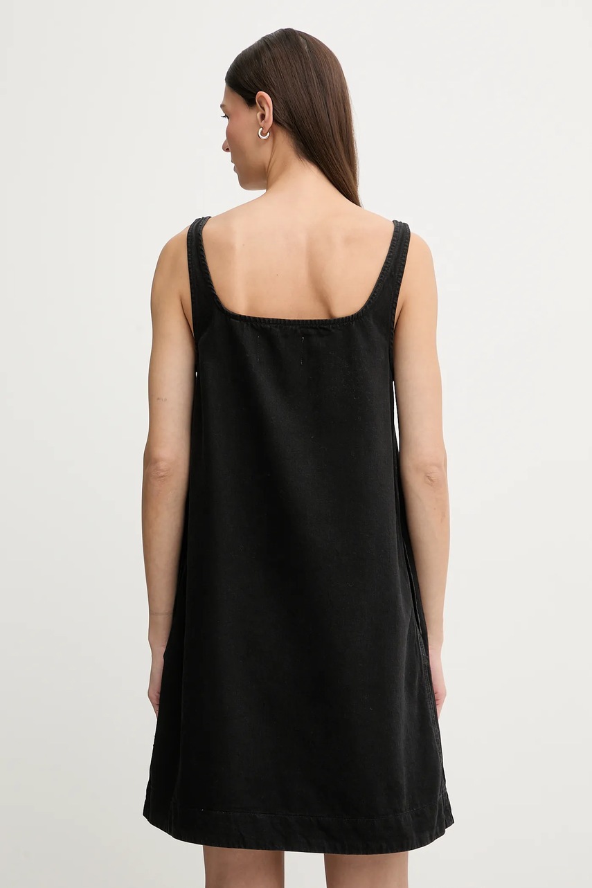 Джинсова сукня Marc O'Polo колір чорний mini пряма 5000007885