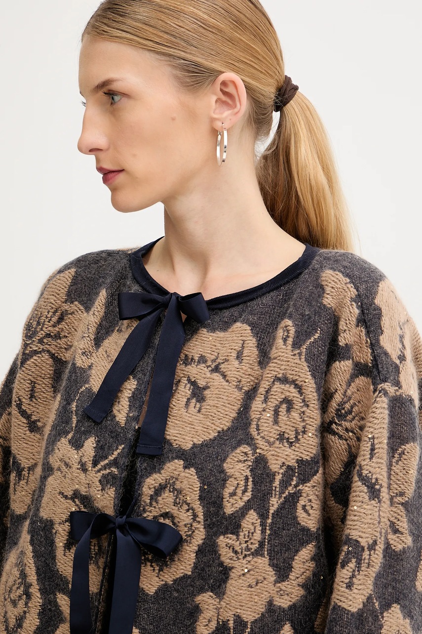 Ζακέτα με προσθήκη μαλλιού Liviana Conti φωτογραφία