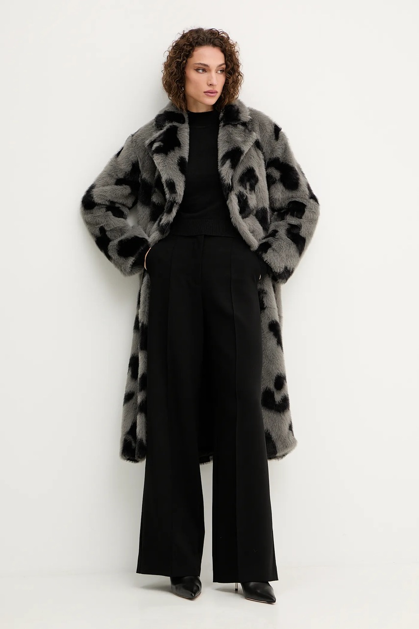 Свитер Silvian Heach LOLA цвет чёрный с полугольфом GPA25554LU