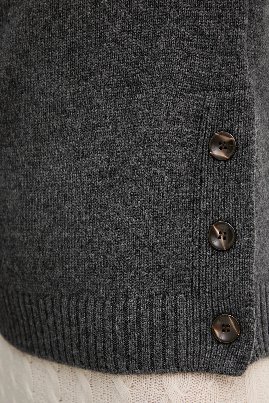 Svetr z vlněné směsi Silvian Heach DIOUF (obrázek 5)