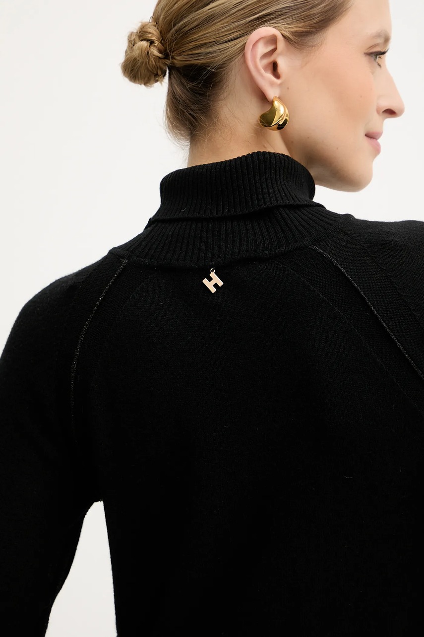 Svetr z vlněné směsi Silvian Heach SAM (obrázek 4)