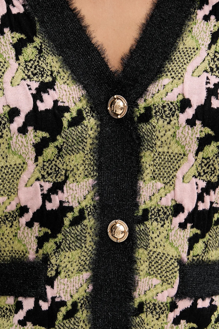 Kardigan s příměsí vlny Silvian Heach OZDOGAN (obrázek 5)