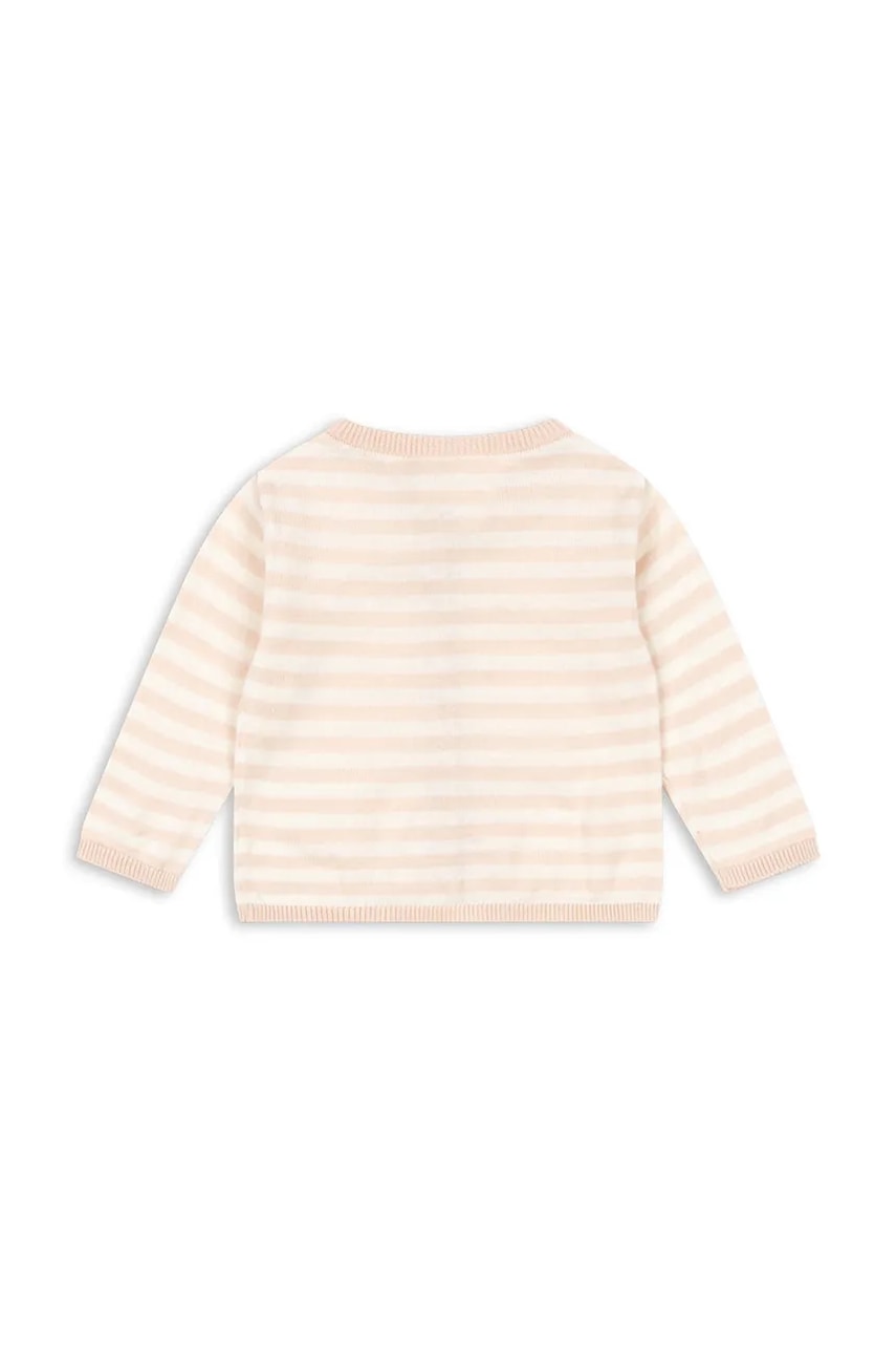 Кардиган для младенцев Fanga Fontana VENTI KNIT CARDIGAN GOTS цвет бежевый лёгкий FA100058 Кардиган для младенцев Fanga Fontana VENTI KNIT CARDIGAN GOTS цвет бежевый лёгкий FA100058