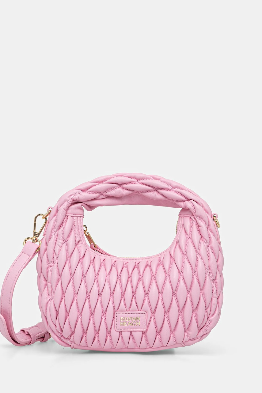 Silvian Heach poșetă MOWANGI culoarea roz, RCA25036BO