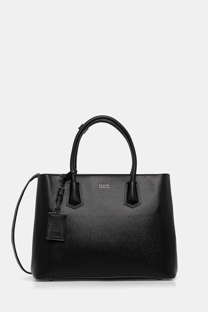 Silvian Heach poșetă VENTURES culoarea negru, RCA25019BO