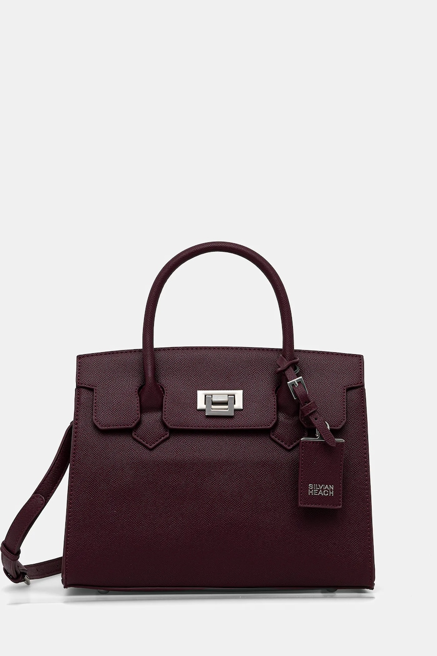 Silvian Heach poșetă XOGI culoarea bordo, RCA25029BO