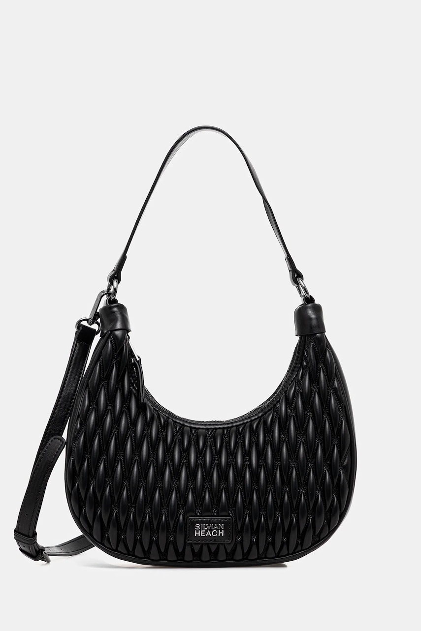 Silvian Heach geantă MAPOL culoarea negru, RCA25034BO