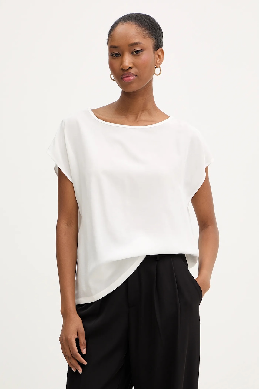 Silvian Heach tricou BOLAWE culoarea alb, GPA25528BL