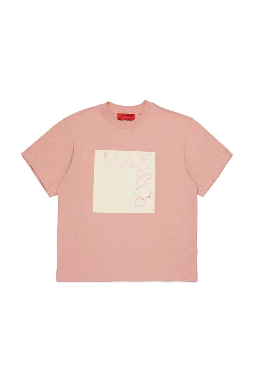 MAX&Co. tricou de bumbac pentru copii MAXT1F T-SHIRT