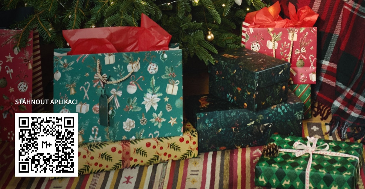 VY SI VYBERETE DÁREK, MY HO ZABALÍME ZA VÁS