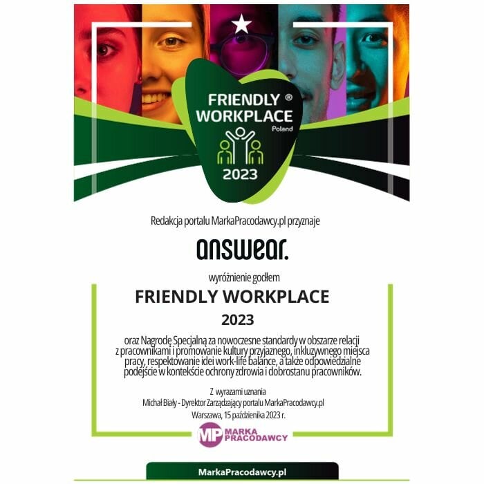 Friendly Workplace 2023 information image