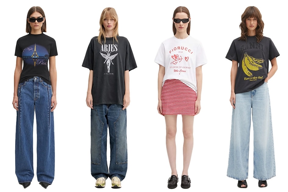 T-shirts με prints