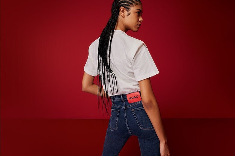 JEANS ȘI PANTALONI
